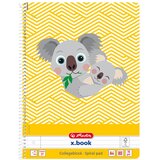 Herlitz Blok kolegij A4 80 listova karo, Koala, | shoptok.hr