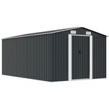  Vrtno spremište 257 x 392 x 181 cm metalno antracit | shoptok.hr