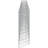  Gabionski zid od pocinčanog čelika 630 x 30 x 100 cm | shoptok.hr