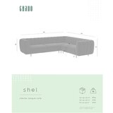 Ghado Svijetlo siva kutna garnitura (s desnim kutom/u obliku slova L) Shel – | shoptok.hr