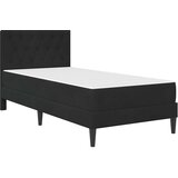  Okvir kreveta s madracem s uzglavljem Crna 100 x 200 cm Baršun | Eponuda.ba
