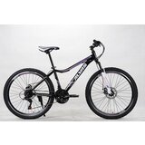 Alvas mesina 26"/17", crno/ljubičasti muški bicikl Cene
