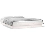 Posteljni okvir bel 180x200 cm trden les, (20907153) | Shoptok.si