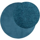  Tepih OVIEDO kratkih vlakana tirkizni Ø 80 cm | shoptok.hr