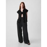 GAP Muslin Wide Leg Trousers - Women Cene
