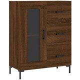  Komoda boja smeđeg hrasta 69 5x34x90 cm od konstruiranog drva | shoptok.hr
