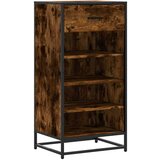 vidaXL Stalak za cipele boja hrasta 48x38x97,5 cm konstruirano drvo | shoptok.hr