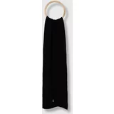 Calvin Klein Jeans Šal s primesjo volne črna barva