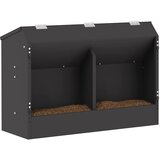 Hranilica za zečeve Crna 64.5 x 25.5 x 45.5 cm | Eponuda.ba