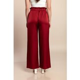 Fenzy Elegantne Duge Hlače, Bordo | shoptok.hr