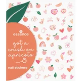 Essence Got A Crush On Apricots Nail Stickers - 01 Apropos, Apricots...
