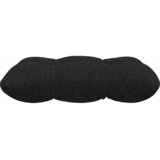  Jastučići za sjedenje 4 pcs Crna 40 x 40 x 12 cm tkanina | shoptok.hr