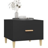  Stolić za kavu crni 50x50x40 cm od konstruiranog drva | shoptok.hr