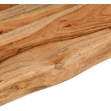 Stolna ploča 100x40x2 5 cm pravokutna bagremovo drvo živi rub | shoptok.hr