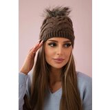 Kesi Cap with fleece Ela K242 brown Cijene