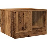  Stolić za kavu boja staro drvo 50x50x36 cm konstruiranog drva | shoptok.hr