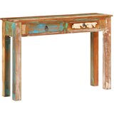  Konzolni stol 110 x 30 x 75 cm od masivnog obnovljenog drva Cijene