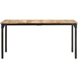  Blagovaonski stol 160 x 80 x 76 cm od grubog drva manga | shoptok.hr