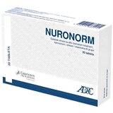  dodatak ishrani sa alfa lipoinskom kiselinom, karnozinom, cinkom i vitaminom b grupe nuronorm, 20 tableta | ePonuda.com