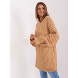 Wool Fashion Italia Sweater-AT-SW-2367-2.64P-camel | Shoptok.si