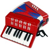 Lean Toys Harmonika za otroke rdeča lea | Shoptok.si