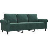  The Living Store Kavč trosed temno zelen 180 cm žamet - Trosed, (21494966) | Shoptok.si