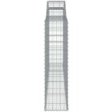  Lučne gabionske košare 11kom 300x30x120/140cm pocinčano željezo | shoptok.hr