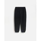 Reserved Pamučne jogger hlače - crno | shoptok.hr