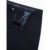 Ombre Men's smart chino SLIM FIT pants - navy blue | Eponuda.ba