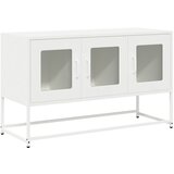 Maison Chic TV omarica - TV stojalo - Televizijska omarica bela 100,5x39x60,5 cm Hladno valjano jeklo, (21698669) Cene