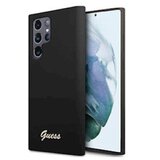 Guess GUHCS22LLSLMGBK ovitek za Samsung Galaxy S22 Ultra 5G - črn | Shoptok.si