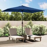 Vanjski suncobran s metalnim stupom 300 x 200 cm azurni | shoptok.hr