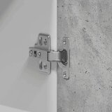 vidaXL Kuhinjska stenska omarica Betonska siva 60x31x60 cm | Shoptok.si