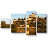  Slike na platnu 4-delne SLOVAŠKA SK030E40 (moderne slike na) | Shoptok.si