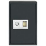 vidaXL Elektronska digitalna sejf z omarico Temno siva 40x35x60 cm Jeklo | Shoptok.si