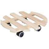 GARDOL podložak za biljke s kotačićima (drvo, natur, maksimalna nosivost: 100 kg, promjer: 35 cm) | shoptok.hr