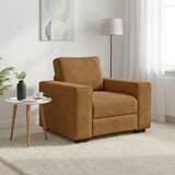 SOFA fotelja smeđa 100x77x82 cm baršun | Shoptok.si