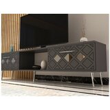 Hanah home tv polica dome anthracite silver | ePonuda.com