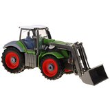  Traktor s crvenom prikolicom na daljinsko upravljanje u mjerilu 1:28 | shoptok.hr