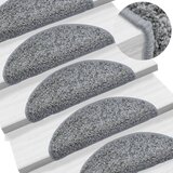 vidaXL Otirači za stepenice 15 kom sivi 56 x 20 cm Cijene