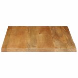 Stolna ploča sa živim rubom 80x80x3,8 cm od masivnog drva manga | Eponuda.ba