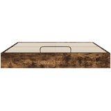 Otomanski krevet s pohranom Dimljeni Hrast 203 x 180 x 25 cm | shoptok.hr