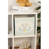  korpa za odlaganje YLC-K025, 30x30x30cm, bijelo-plava Cijene