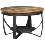 The Living Store Klubska mizica Ø 68x43 cm trden predelan les - Klubska Mizica, (21573234) Cene