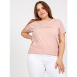 RELEVANCE T-shirt-RV-TS-7775.66P-light pink | Shoptok.si