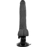 BaseCock Vibrator Realistic Bendable Black 18,5 Cm | Shoptok.si