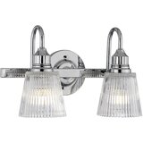 Quintiesse Addison Stenska svetilka z 2 lučema, polirani krom, IP44, (22098837) | Shoptok.si