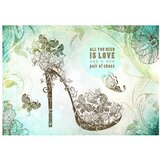  Tapeta - All you need is ... a new pair of shoes 200x140 | shoptok.hr