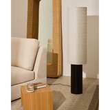 Kave Home Bela/črna stoječa svetilka s tekstilnim senčilom (višina 142 cm) Dulan – | Shoptok.si