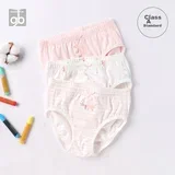 Donji veš za devojčice, 3 komada, Roze-beli